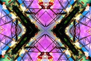 EHS Journal - Tetraeder Kaleidoscope by Night by Oscar Perez